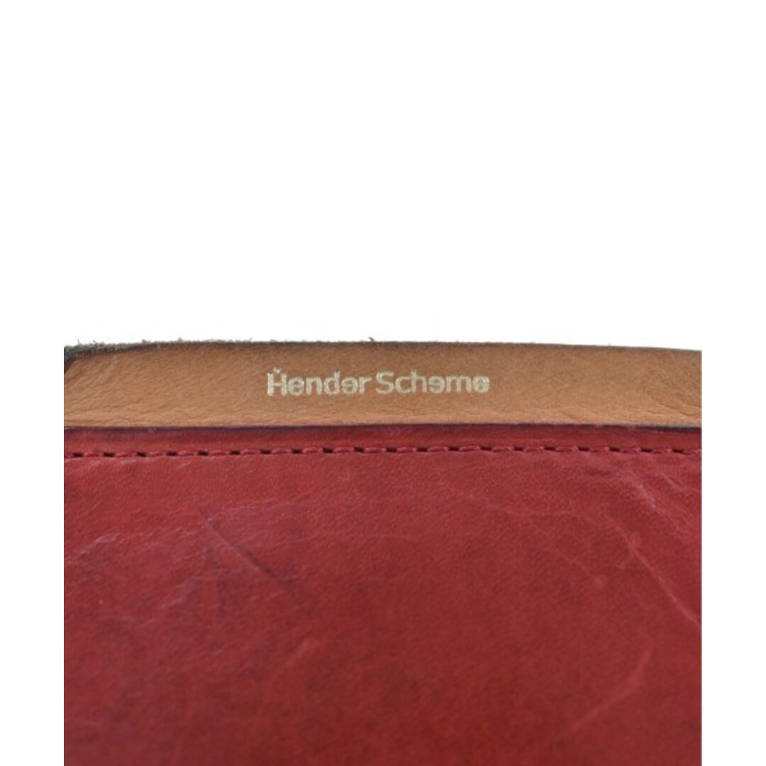 Hender Scheme(エンダースキーマ)のHender Scheme エンダースキーマー 財布・コインケース - 赤 【古着】【中古】 メンズのファッション小物(折り財布)の商品写真