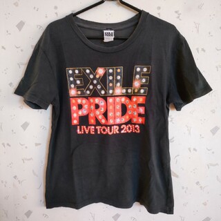 エグザイル(EXILE)のEXILE PRIDE 2013 ツアーTシャツ 黒ティシャツ レディース Sサ(ミュージシャン)