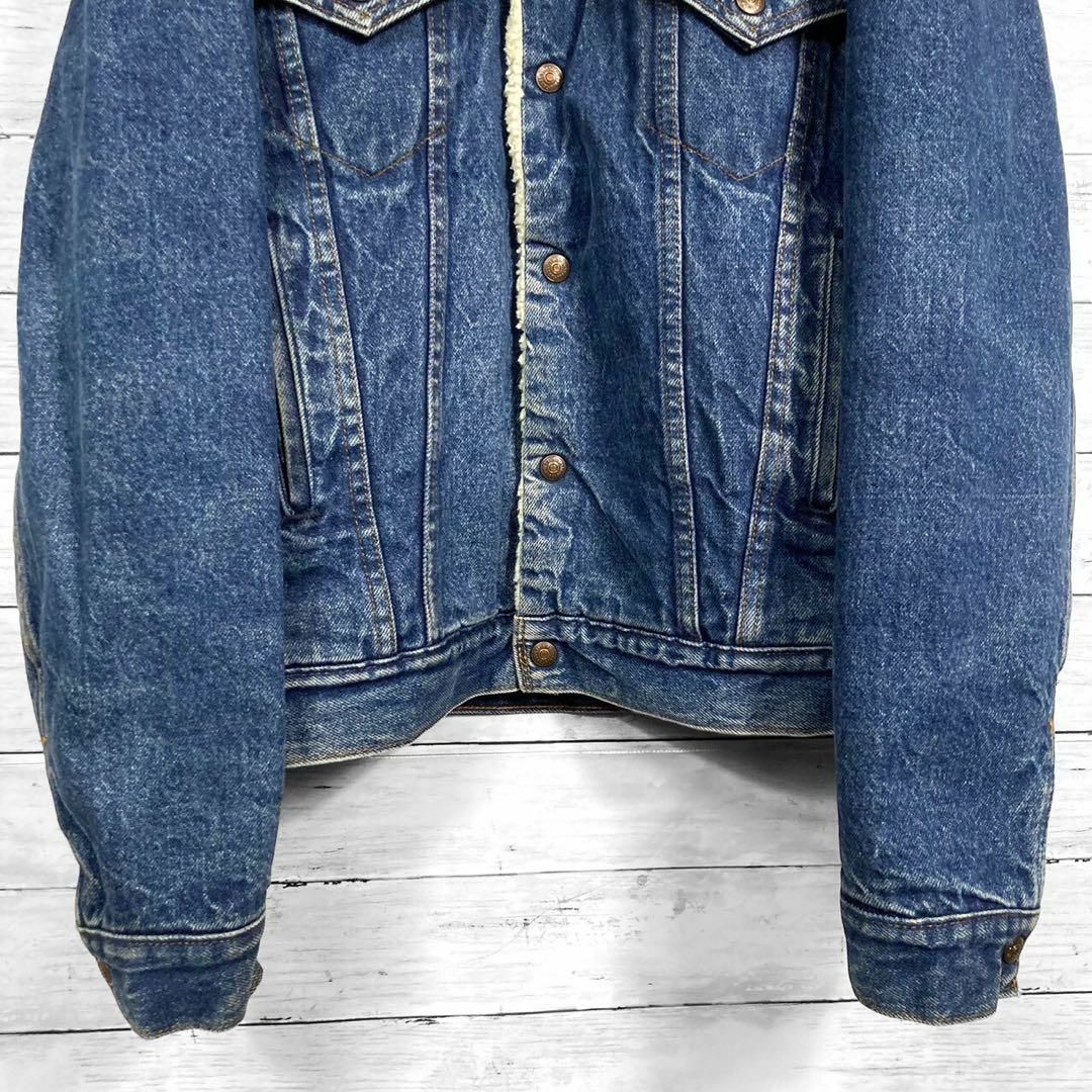 Levi's(リーバイス)のリーバイス 80’s デニムボアジャケット 71608 メンズ Lサイズ メンズのジャケット/アウター(Gジャン/デニムジャケット)の商品写真