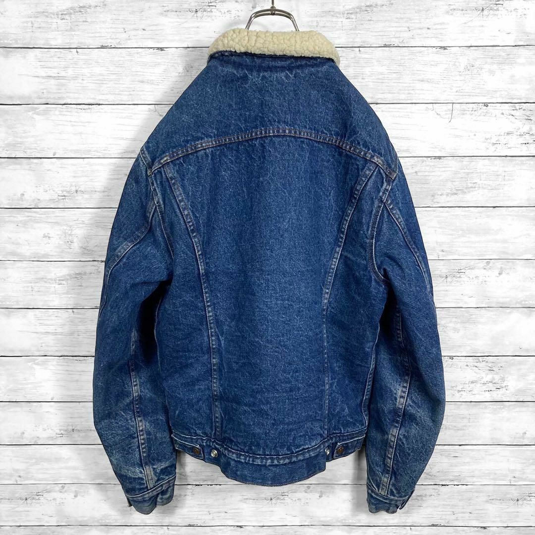 Levi's(リーバイス)のリーバイス 80’s デニムボアジャケット 71608 メンズ Lサイズ メンズのジャケット/アウター(Gジャン/デニムジャケット)の商品写真