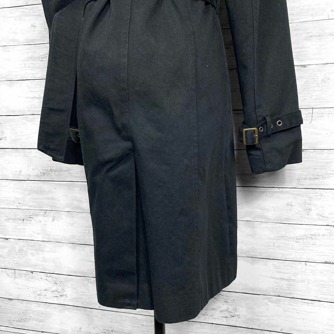 goa(ゴア)のゴア ラクーンファートレンチコート ブラック レディース フリーサイズ レディースのジャケット/アウター(ロングコート)の商品写真