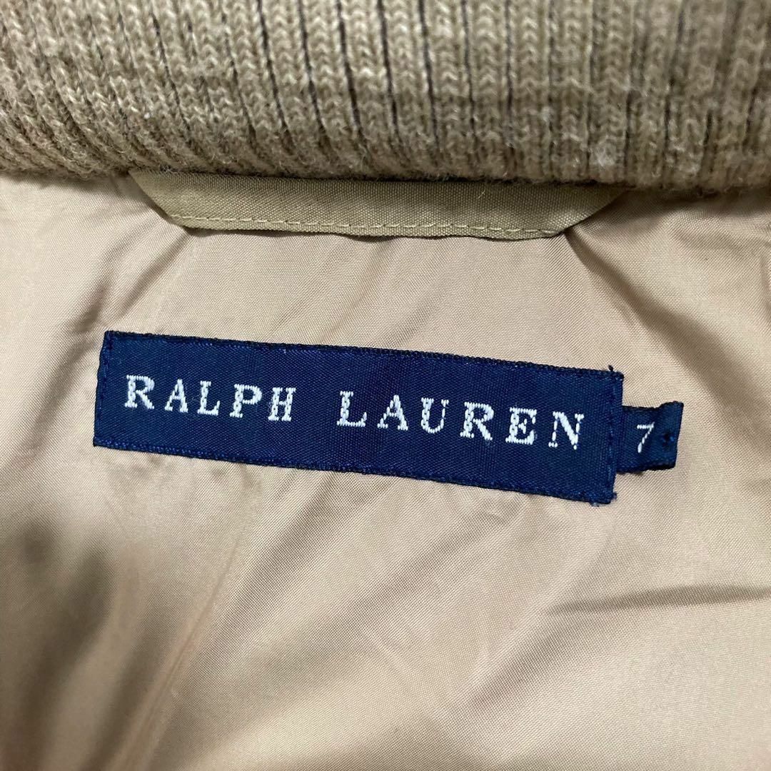 Ralph Lauren(ラルフローレン)のラルフローレン ダウンコート ベージュ レディース 7サイズ レディースのジャケット/アウター(ダウンジャケット)の商品写真
