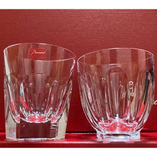 バカラ(Baccarat)のバカラクリスタル　アルクールとファウナクリストポリス・ペア　新品未使用品　箱付き(グラス/カップ)