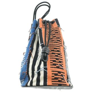 ロエベ(LOEWE)のLOEWE ロエベ ショルダーバッグ - オレンジx青x黒等(総柄) 【古着】【中古】(ショルダーバッグ)