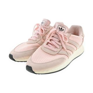 アディダス(adidas)のadidas アディダス スニーカー 28cm ピンクベージュ系xベージュ 【古着】【中古】(スニーカー)