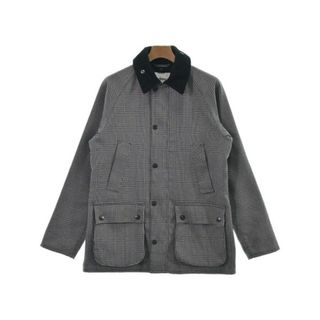 バーブァー(Barbour)のBarbour バブアー ブルゾン（その他） 38(M位) 黒x白(千鳥格子) 【古着】【中古】(その他)