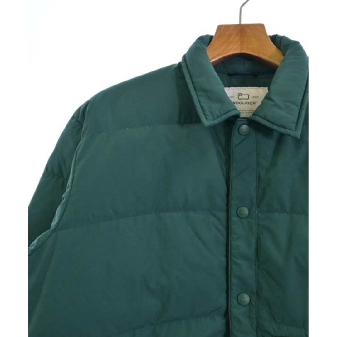 WOOLRICH(ウールリッチ)のWOOLRICH ウールリッチ ダウンジャケット/ダウンベスト M 緑 【古着】【中古】 メンズのジャケット/アウター(ダウンジャケット)の商品写真