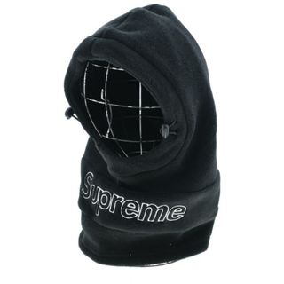 Supreme 2018AW Polartec Balaclava シュプリーム ポーラテックバラクラバ ロゴ刺繍 目だし帽 フェイスマスク 帽子 ブラック【231226】【-A】【me04】