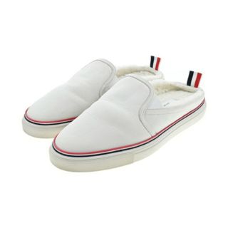 トムブラウン(THOM BROWNE)のTHOM BROWNE スニーカー UK7 1/2(26cm位) 白 【古着】【中古】(スニーカー)