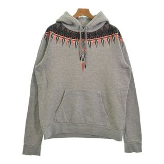 マルセロブロン(MARCELO BURLON)のMARCELO BURLON マルセロバーロン パーカー L グレー系 【古着】【中古】(パーカー)