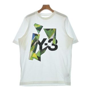 ワイスリー(Y-3)のY-3 ワイスリー Tシャツ・カットソー M 白 【古着】【中古】(Tシャツ/カットソー(半袖/袖なし))