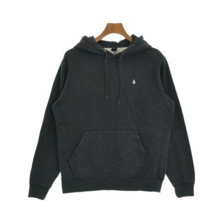 ボルコム(volcom)のVOLCOM ボルコム パーカー M 黒 【古着】【中古】(パーカー)