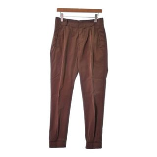 ドリスヴァンノッテン(DRIES VAN NOTEN)のDRIES VAN NOTEN スラックス 44(S位) 茶 【古着】【中古】(スラックス)