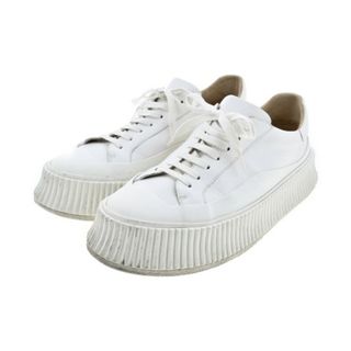 ジルサンダー(Jil Sander)のJIL SANDER ジルサンダー スニーカー EU42(27cm位) 白 【古着】【中古】(スニーカー)