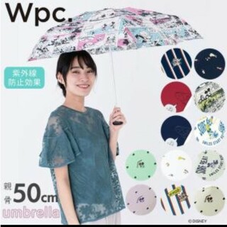 ダブルピーシー(Wpc.)のWPC折傘 DISNEY ディズニー ミニーマウス  美品(傘)
