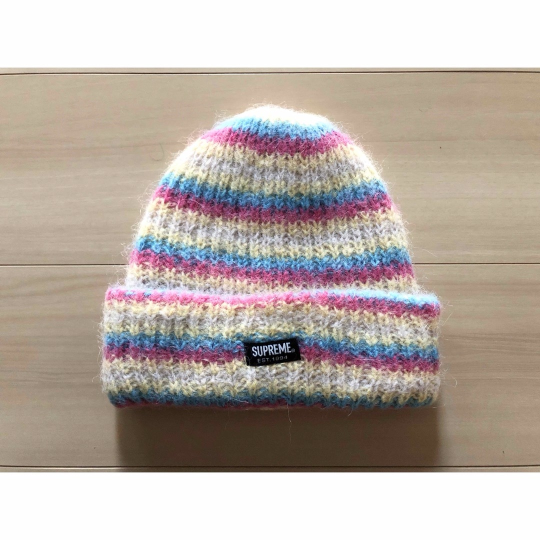 Supreme - シュプリーム Loose Stripe Beanie 白の通販 by Supreme - シュプリーム Loose Stripe Beanie 白の通販 by