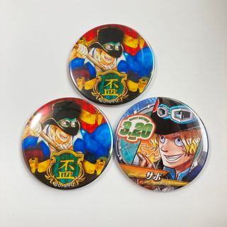 ワンピース(ONE PIECE)のワンピース★サボ★輩缶バッジ★限定品★まとめ売り(バッジ/ピンバッジ)