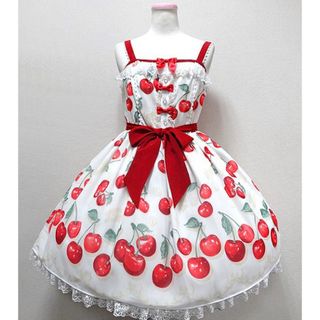 アンジェリックプリティー(Angelic Pretty)のCreamy Cherryジャンパースカート(その他)