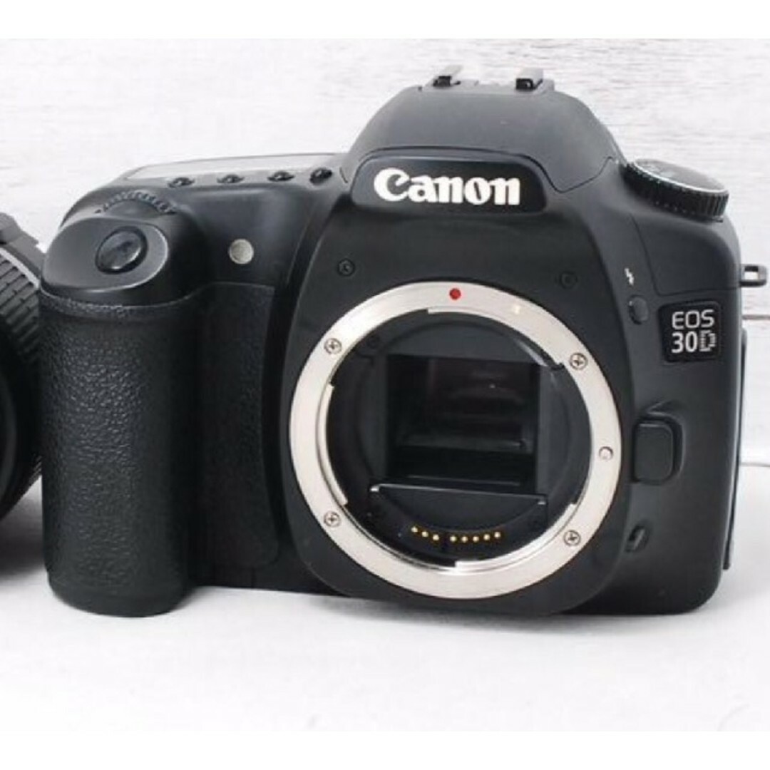 Canon(キヤノン)のワンランク上の一眼レフ入門♪【美品】Canon EOS 30D レンズキット スマホ/家電/カメラのカメラ(デジタル一眼)の商品写真