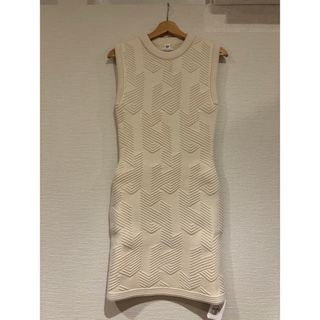 エルメス(Hermes)の【エルメス・ニットワンピース] "H" sleeveless dress(ひざ丈ワンピース)