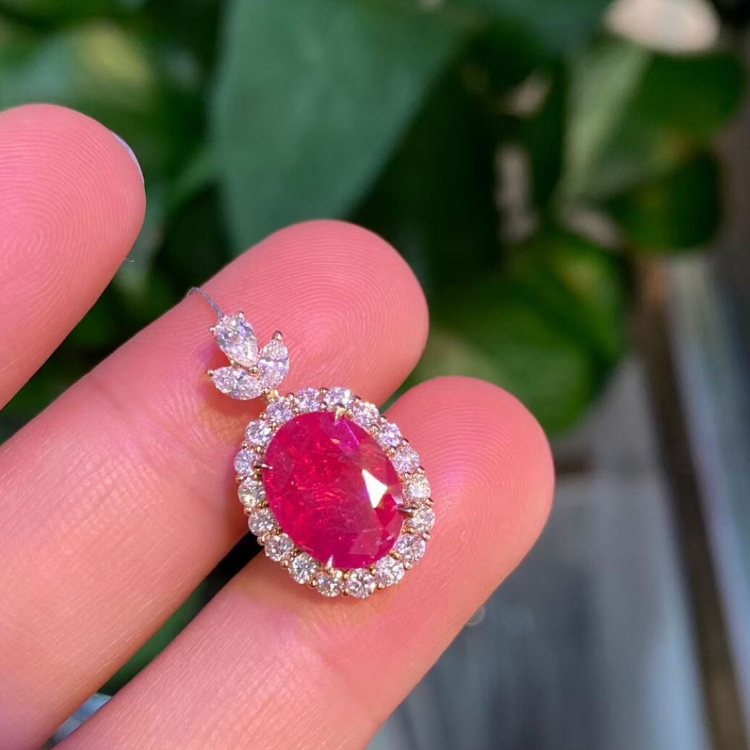 ⭐天然 ルビー ダイヤモンド リング k18 0.52ct - アクセサリー ⭐天然 ルビー ダイヤモンド リング k18 0.52ct - アクセサリー