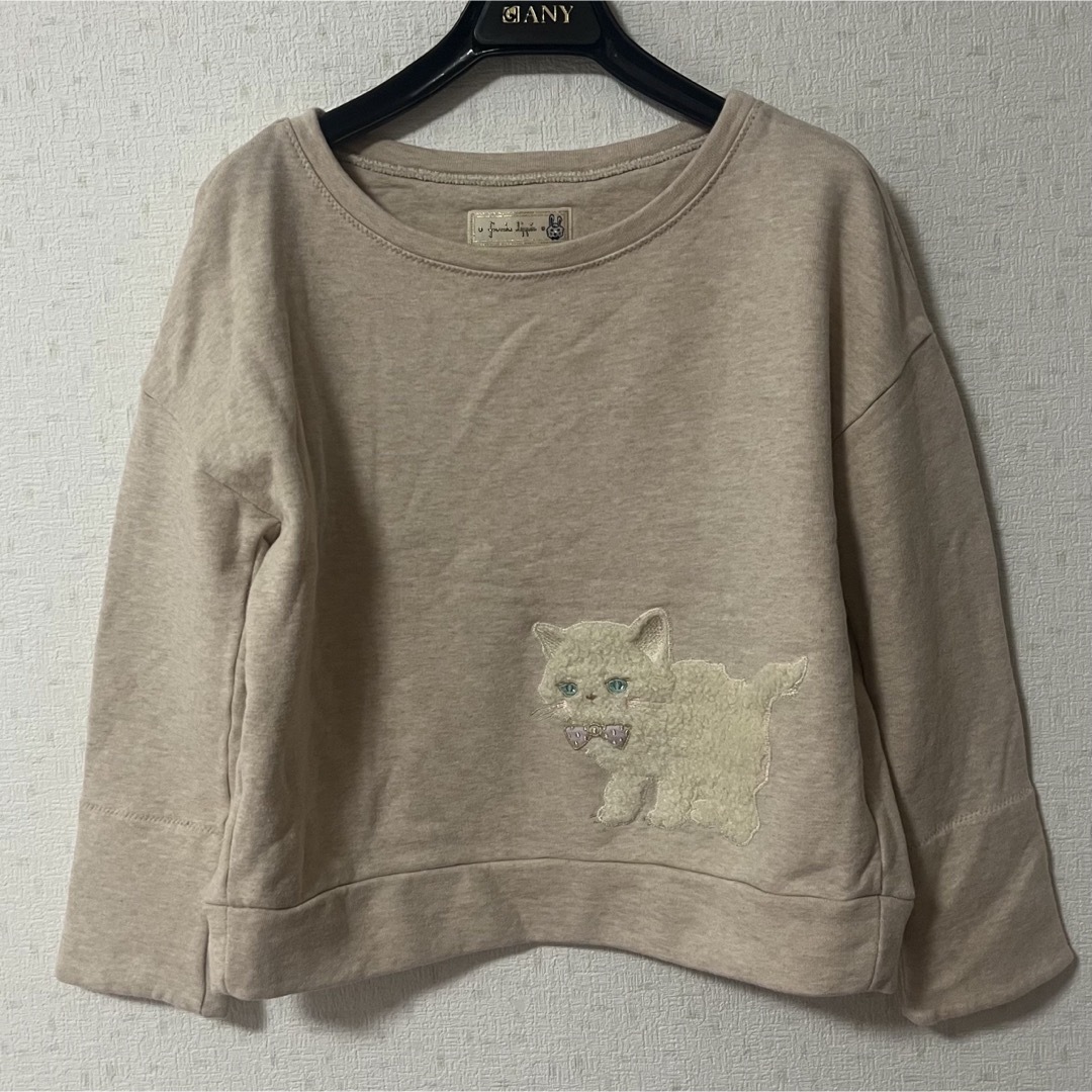 franche lippee(フランシュリッペ)のフランシュリッペ　ねこ　トレーナー　スウェット レディースのトップス(トレーナー/スウェット)の商品写真