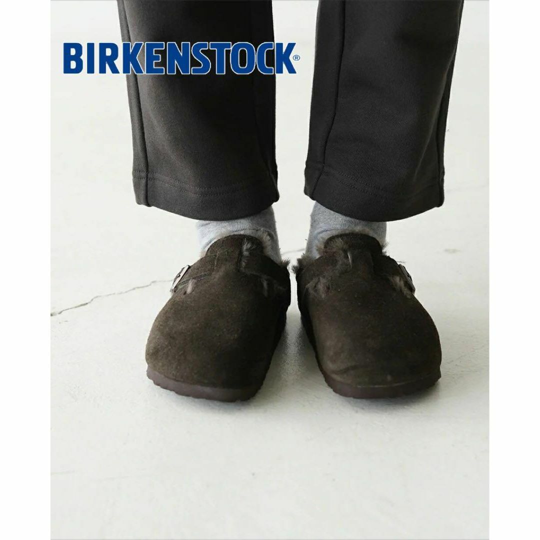 BIRKENSTOCK(ビルケンシュトック)の未使用品●BIRKENSTOCK Boston Suede Shearling メンズの靴/シューズ(その他)の商品写真