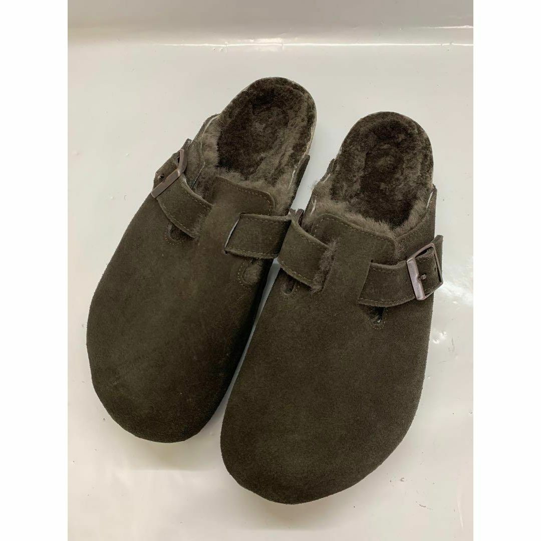 BIRKENSTOCK(ビルケンシュトック)の未使用品●BIRKENSTOCK Boston Suede Shearling メンズの靴/シューズ(その他)の商品写真