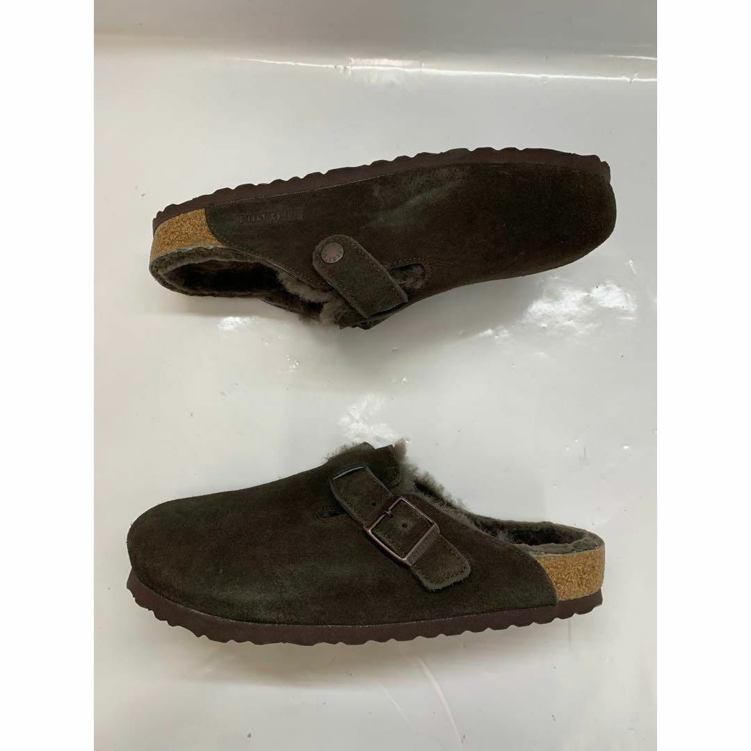 BIRKENSTOCK(ビルケンシュトック)の未使用品●BIRKENSTOCK Boston Suede Shearling メンズの靴/シューズ(その他)の商品写真