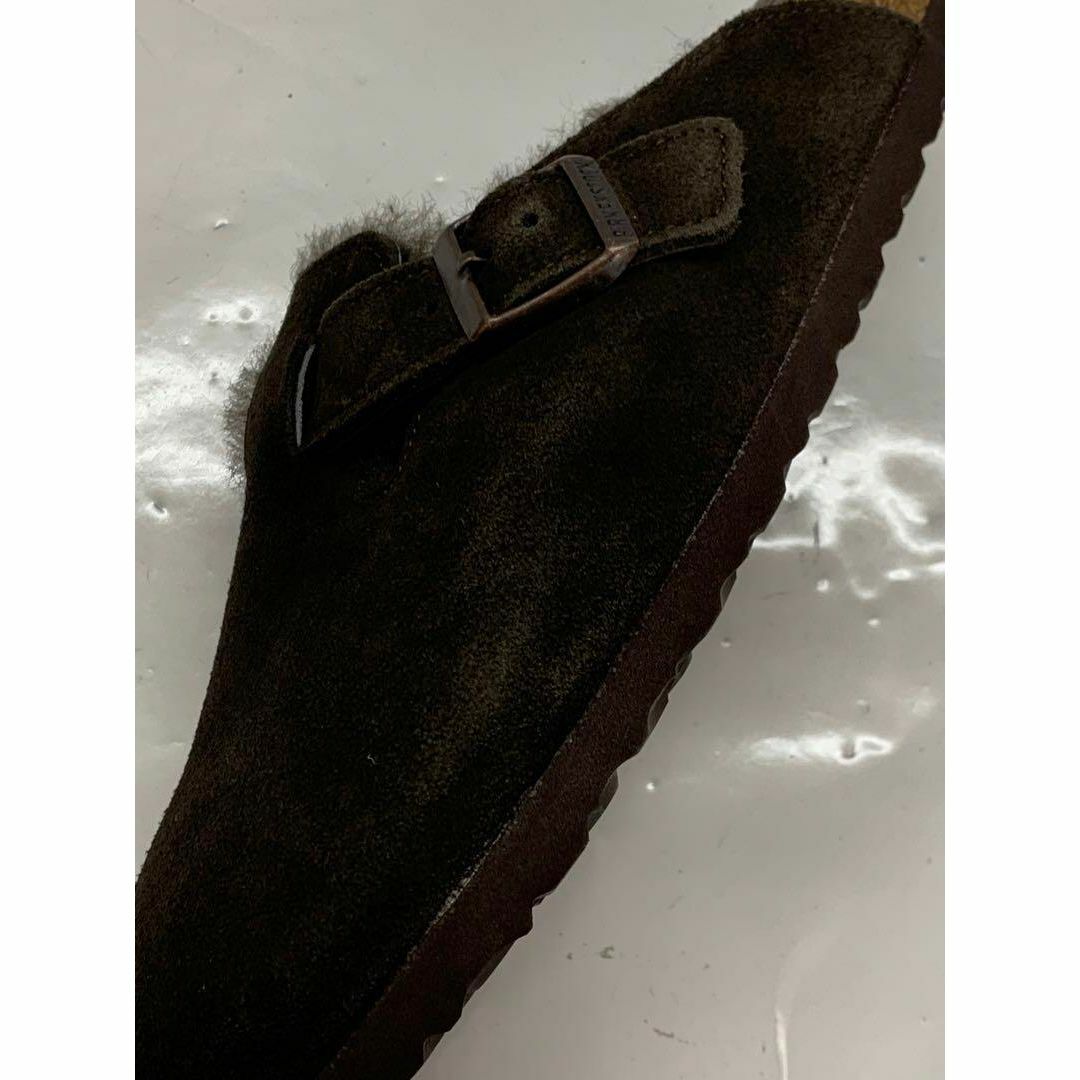 BIRKENSTOCK(ビルケンシュトック)の未使用品●BIRKENSTOCK Boston Suede Shearling メンズの靴/シューズ(その他)の商品写真
