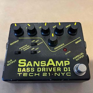 sansamp bass driver di(ベースエフェクター)