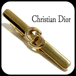 クリスチャンディオール(Christian Dior)のクリスチャンディオール  CDロゴ  タイバー  ゴールド  ネクタイピン(ネクタイピン)