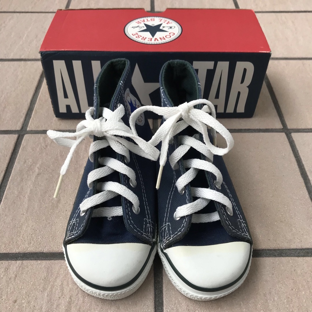 CONVERSE(コンバース)のconverse コンバース　ALL STAR オールスター　スモールスター キッズ/ベビー/マタニティのキッズ靴/シューズ(15cm~)(スニーカー)の商品写真