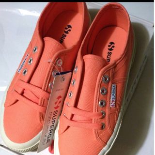 SUPERGA - スペルガ スニーカー 23cm FRESH SALMON