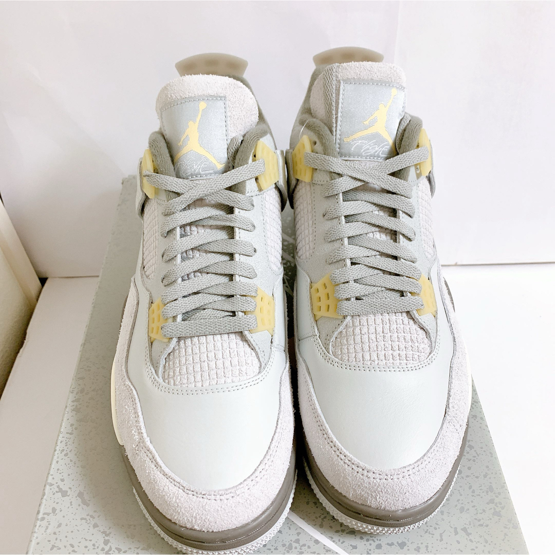 Jordan Brand（NIKE）(ジョーダン)の30cm ナイキ エアジョーダン4 クラフト グレー Air Jordan 4  メンズの靴/シューズ(スニーカー)の商品写真