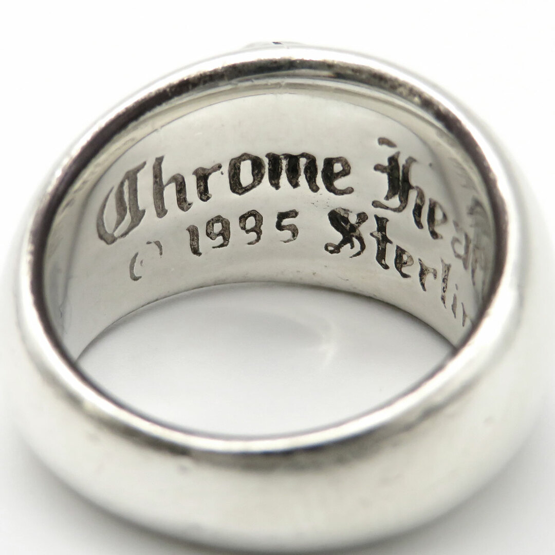 全品送料0円 クロムハーツ ハート イン バンド リング 12.5号 Sterling ユニ 指輪