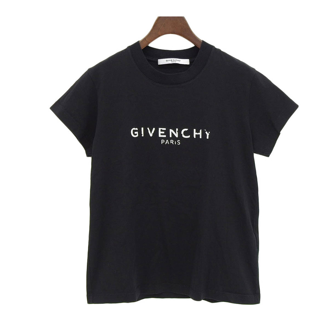 GIVENCHY(ジバンシィ)のジバンシイ ロゴ Tシャツ BW704X3Z0Y レディース ブラック GIVENCHY 【中古】 【アパレル・小物】 レディースのトップス(Tシャツ(半袖/袖なし))の商品写真