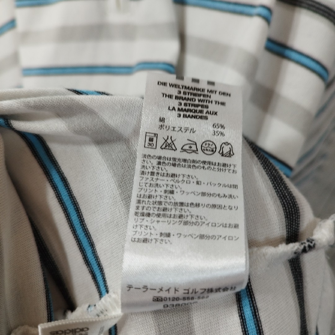 adidas(アディダス)の【adidas GOLF】Striped Half Zip Tee　D80 メンズのトップス(Tシャツ/カットソー(七分/長袖))の商品写真