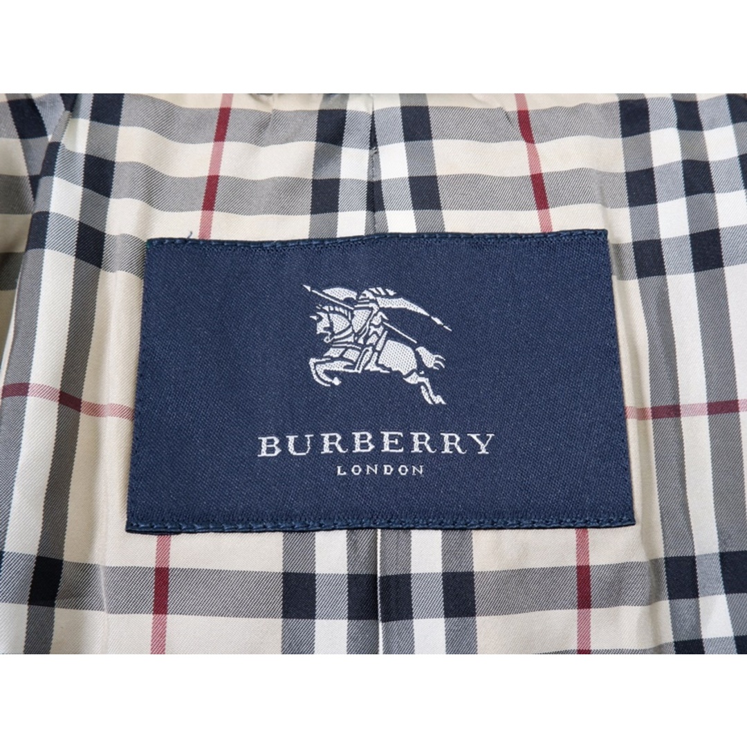 BURBERRY LONDON/バーバリー ロンドン イタリア製生地 裏地ノバチェック 撥水スタンドカラーコート【11】【LCTA74027】 BURBERRY LONDON/バーバリー ロンドン イタリア製生地 裏地ノバチェック 撥水スタンドカラーコート【11】【LCTA74027】