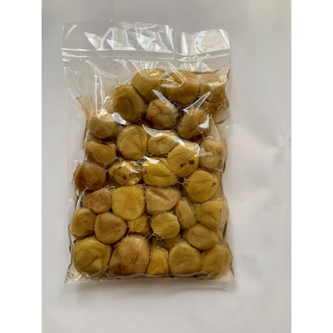 紀州南高梅　無添加梅干し（白梅）500g 食品/飲料/酒の加工食品(漬物)の商品写真