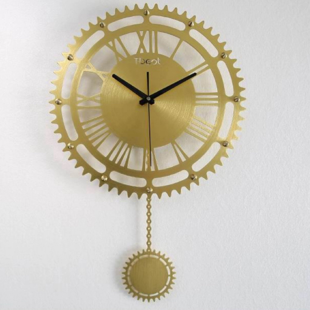 高級感豪華時計 ．壁掛け時計．静音 壁掛け時計新品カラー