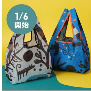 カルディ(KALDI)の♥KALDI♥エコバッグ♥ブルー♥(ノベルティグッズ)