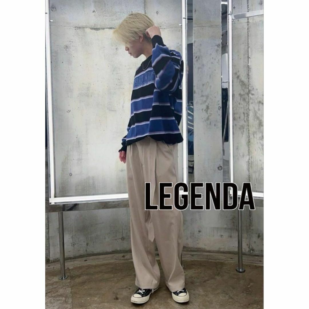 LEGENDA(レジェンダ)のLEGENDA UNBALANCE ハイゲージニット 0122 メンズのトップス(ニット/セーター)の商品写真