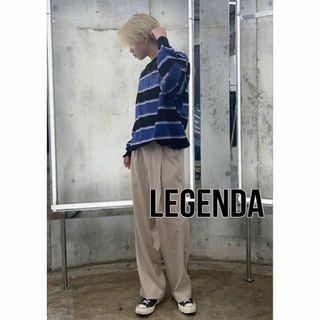 レジェンダ(LEGENDA)のLEGENDA UNBALANCE ハイゲージニット 0122(ニット/セーター)