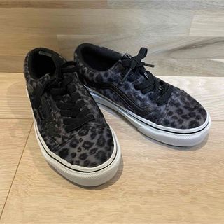 ヴァンズ(VANS)のVANS バンズ　キッズスニーカー　19cm レオパード柄(スニーカー)