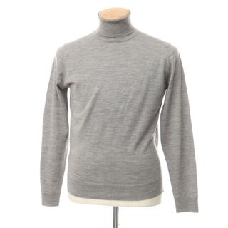 ジョンスメドレー(JOHN SMEDLEY)の【中古】ジョンスメドレー JOHN SMEDLEY ウール タートルネック プルオーバーニット グレー【サイズS】【メンズ】(ニット/セーター)