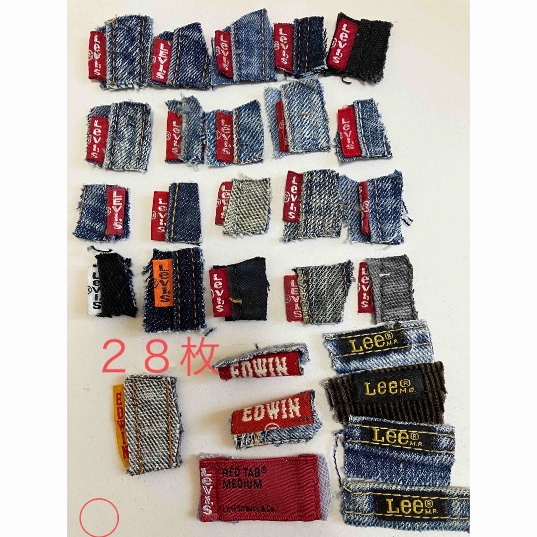 Levi's(リーバイス)のミニミニタグセット ハンドメイドのハンドメイド その他(その他)の商品写真