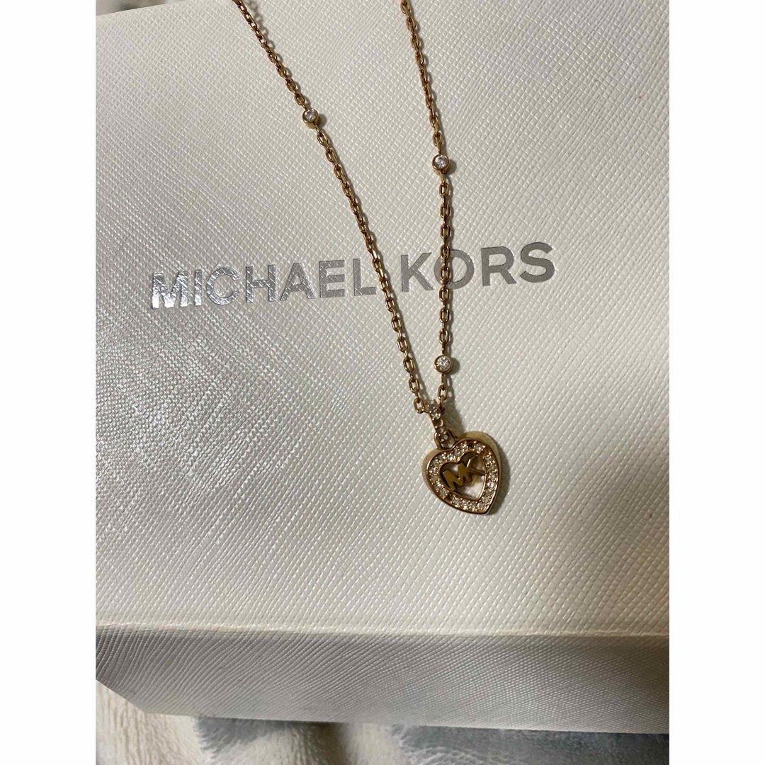 Michael Kors(マイケルコース)のマイケルコース　ネックレス　ハート レディースのアクセサリー(ネックレス)の商品写真
