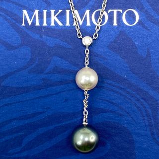 ミキモト(MIKIMOTO)のmikimoto ミキモト　御木本 used  k18WG 18金　AU750 (ネックレス)