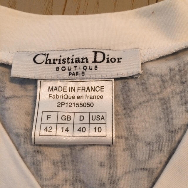 Christian Dior(クリスチャンディオール)の正規品☆クリスチャンディオールトップス レディースのトップス(カットソー(長袖/七分))の商品写真